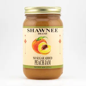No Sugar Added Peach Jam - 1/2 Pint